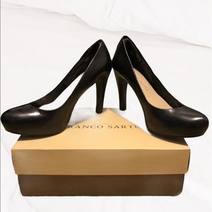 Franco Sarto Black heels.